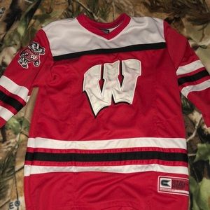 WISCONSIN BADGERS HOCKEY JERSEY